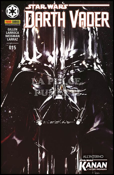 PANINI DARK #    15 - DARTH VADER 15